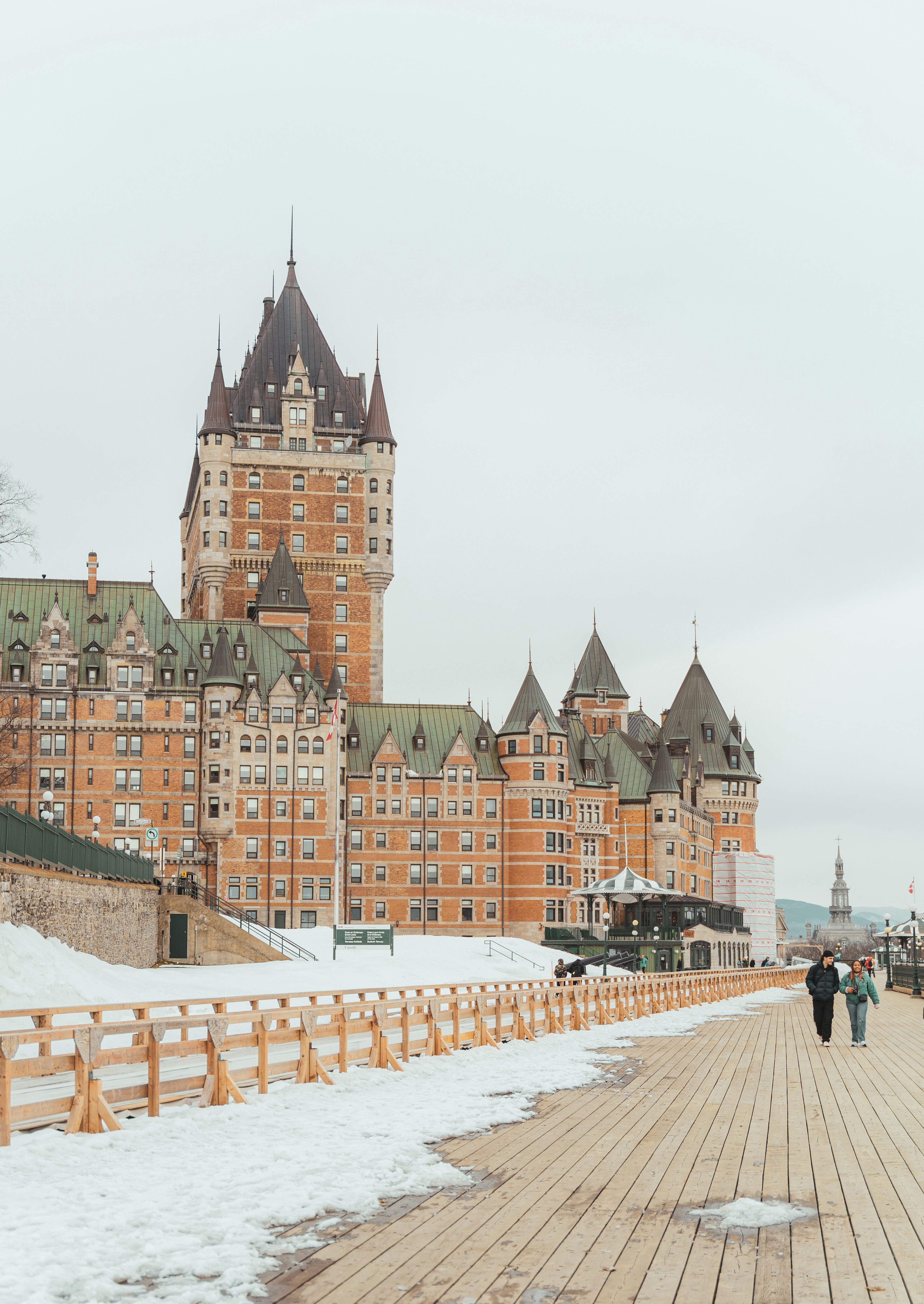 Le Château Frontenac, dans le Vieux-Québec